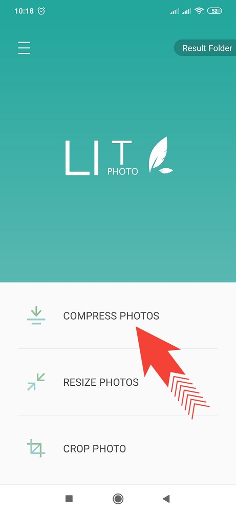 آموزش کاهش حجم عکس بدون افت کیفیت با استفاده از برنامه Photo Compress