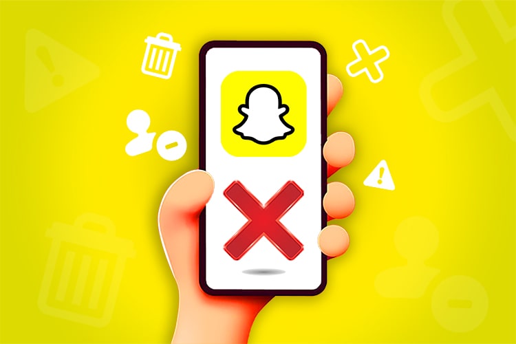 آموزش دلیت اکانت اسنپ چت - حذف حساب کاربری Snapchat