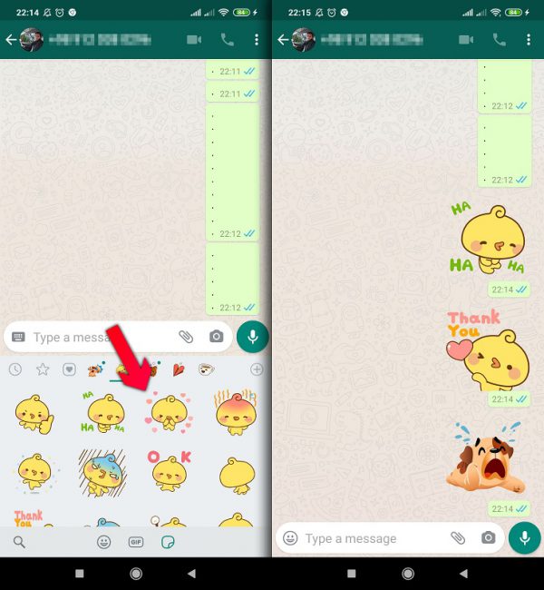 آموزش اضافه کردن پک استیکر متحرک به پیام رسان واتساپ ترفند سه