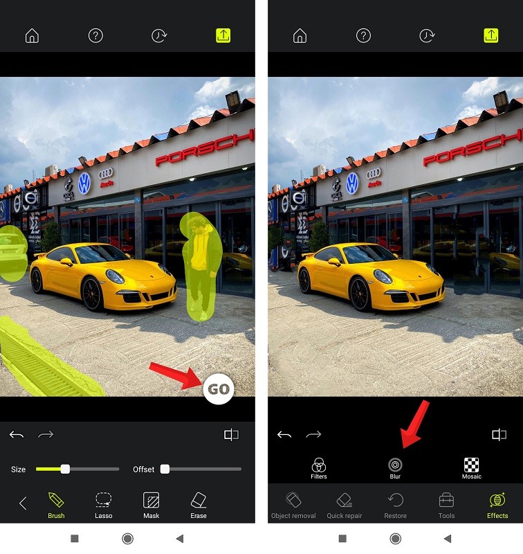 آموزش حذف اجسام اضافه داخل عکس در گوشی با برنامه Photo retouch