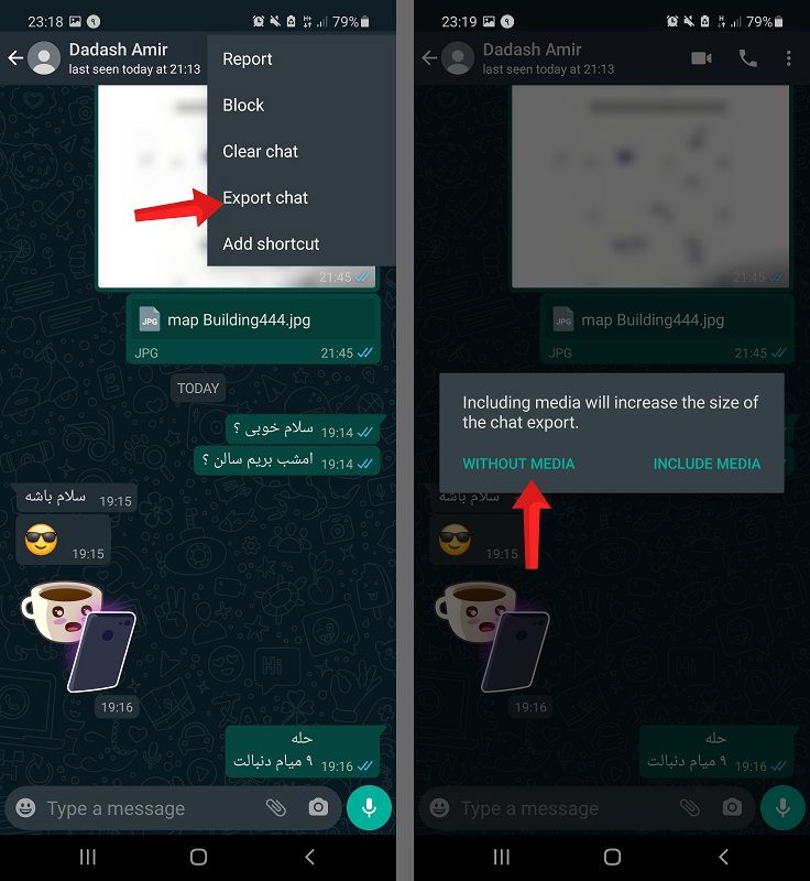 آموزش انتقال چت از واتساپ به تلگرام با بروزرسانی جدید برنامه تلگرام