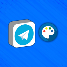 آموزش دانلود تم _ ساخت تم دلخواه _ برای برنامه تلگرام