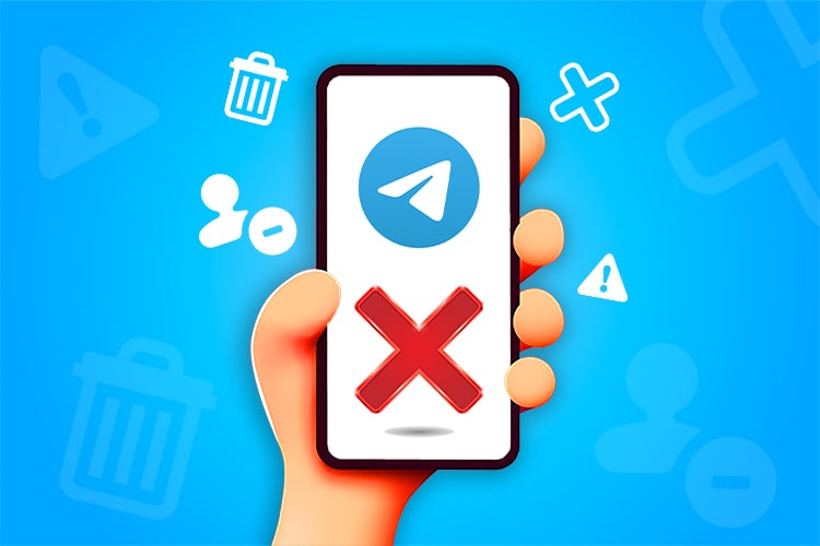 آموزش دیلیت اکانت تلگرام - حذف حساب کاربری Telegram